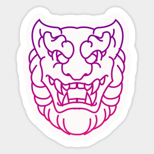 FOCUS GAME SKULL Sticker